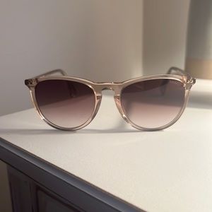 Mvmt light pink sunglasses